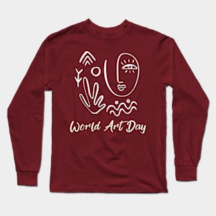 World Art Day Long Sleeve T-Shirt